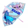Stitch e Angel Ombrello Trasparente POE Bambina Ombrellino Parapioggia Pioggia