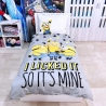 Minions Banana Single Bed Set 100% cotton duvet cover