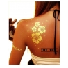 Metallic Tattoos Tatuaggio Temopraneo Oro Argento Blu