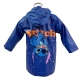 Stitch Giacca Parapioggia Impermeabile da 3-8anni Bambina Bambino Poncho