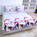 Flower Sheet Set for Queen Size Bed Duvet Cover 200x220cm m10