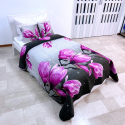 Magnolia flowers Quilt Lightweight Bedspread for a Queen Size Bed 200x220cm mod.8