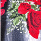 Rose Giallo Trapunta Copriletto Leggero Letto Una Piazza e Mezza 200x220cm mod.9