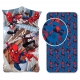 Spiderman Film Set 3pezzi Letto Singolo Copripiumino Federa Lenzuola Angoli