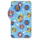 Paw Patrol What a Team 3Pezzi Set Letto Singolo 140x200cm Copripiumino + Federa Italiana + Lenzuola con Angoli