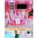 Giant House 120 cm Wooden Dollhouse with Lift and Furniture