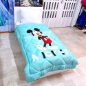 Mickey Mouse Quilt Padded Duvet 140x200 cm Single Bed Cot Cot