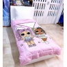 LOL Surprise Trapunta Piumone Imbottito 140x200 cm Reversibile Letto Singolo Lettino Culla