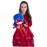 Peluche Miraculous Ladybug 45cm Grande Coccinella Bambola Soft Plush Size L