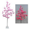Large Tree 160cm Bright Elegant Flowers Rose Pink Light 96x LED Wedding