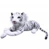 Tigre Bianca 50cm FELINI Peluche Sdraiato Soft Plush taglia M
