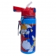 Disney Topolino Summer Borraccia in Alluminio 600ml con Cannuccia Bambini n/termica