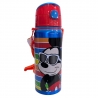 Disney Topolino Summer Borraccia in Alluminio 600ml con Cannuccia Bambini n/termica