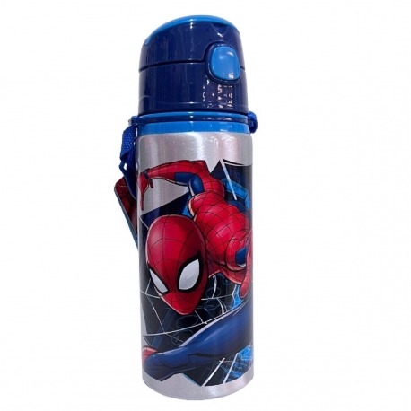 Disney Frozen Elsa Aluminum Bottle 600ml with Thermal Drinking Straw