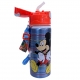 Disney Minnie Mouse Aluminum Bottle 600ml with Thermal Drinking Straw