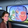 Pj Masks Super Pigiamini set 2 Tendine Tende Parasole auto finestrino Bambini