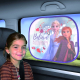 Frozen Anna Elsa Olaf set 2 Tendine Tende Parasole auto finestrino Bambini