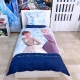 Disney Frozen Set 2pezzi Letto Singolo Copripiumino 160x200cm Cotone Reversibile
