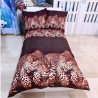 Tigre Set 2pezzi Letto Singolo Copripiumino 160x200cm Due Federe Reversibile M.2