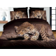 Tigre Set 2pezzi Letto Singolo Copripiumino 160x200cm Due Federe Reversibile M.1