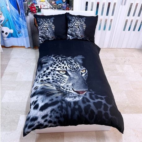 Husky Set 2pezzi Letto Singolo Copripiumino 160x200cm Due Federe Reversibile M.9