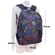 DISCOVERY Large Boy's Camping Elementary School Backpack 44x30x15cm