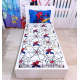 Spiderman Complete Top and Bottom Sheets with Pillowcase Corners for Single Cotton Bed