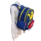 Pro-DG Rosso Zaino Scuola Elementare Media Campeggio Ragazzi Grande 44x32x20cm