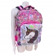 Purple Unicorn Backpack Elementary School Leisure Camping Girl 40x30x22cm