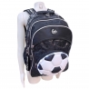 Pallone Calcio Zaino Scuola Elementare Tempo Libero Campeggio Ragazzo 46x34x20cm