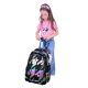 ST.Right Virtual Heart Large Trolley Backpack 30 liters Elementary Middle School Girl