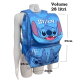 Disney Stitch Zaino Trolley Grande Scuola Elementare