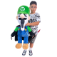 Bad Day Super Mario Jason Voorhees (85cm) Giant Plush, Original Nintendo Kids Boys