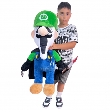 Bad Day Super Mario Jason Voorhees ( 85cm ) Peluche Gigante Originale Nintendo