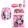 Minnie Led Pink 3D backpack set Backpack, Sport Bag, Kindergarten School Snack Set