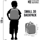 Avengers Set 6 pieces Backpack 3D Backpack, Sports Bag, School Kindergarten Holder