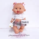 NINES D'ONIL Pepotes Doll 28 cm Perfumed