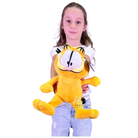 Garfield Peluche 100 cm Gigante XXL Gatto Pigro Cartone Animato Originale Film