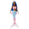 Barbie Dreamtopia Sirena Capelli Blu con Coda colorata di Rosa Bambola 30cm