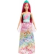 Barbie Classic Doll 30cm Straight Brown Hair Summer Dress