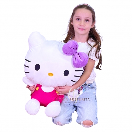 Hello Kitty Blue 50cm Large Plush Original White Cat Children