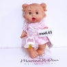 mod.43 Pepote PEPOTES 28cm Bambola Profumata Mini Reborn con Ciuccio