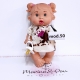 Pepote Pepotes Doll 28 cm Perfumed mini Reborn