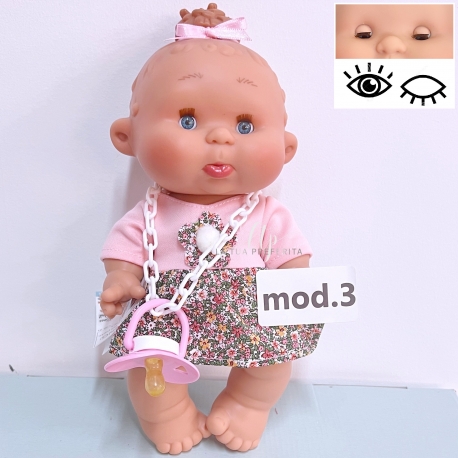 Pepote PEPOTES Doll 28cm Opens Closes Eyes Scented Mini Reborn