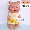 Pepote PEPOTES Doll 28cm Opens Closes Eyes Scented Mini Reborn