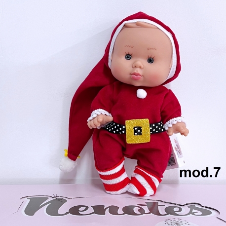 Natale mod. 6 Pepote PEPOTES 28cm Bambola Profumata Mini Reborn