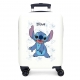 Stitch Cabin Suitcase 50cm ABS Rigid Trolley Children Boys Hand Luggage 4 Wheels
