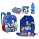 Minnie Mouse and Unicorn Backpack Set Satin Backpack, Sport Bag, Snack Holder