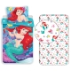 Disney Ariel Mermaid set 3pcs of sheets single bed DUVET COVER