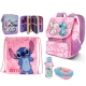 Disney Stitch e Angel Grande Zaino Estensibile 45x30cm Scuola Elementare Bambina